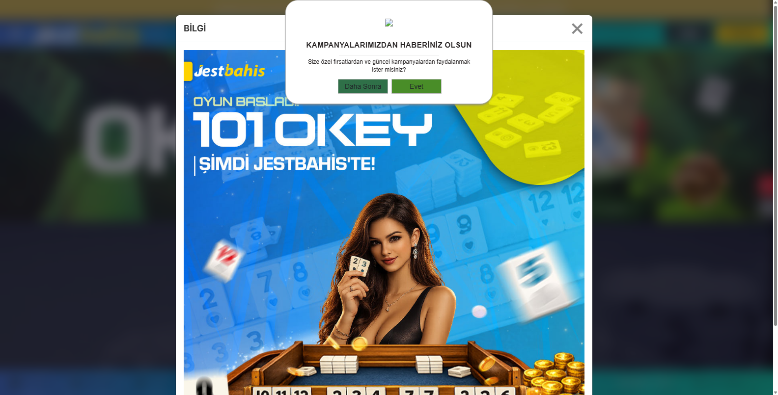 Jestbahis Freebet